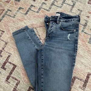 Good American Dark Blue Skinny Jeans